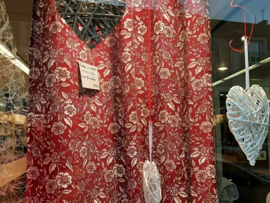 Rideau à oeillets coton