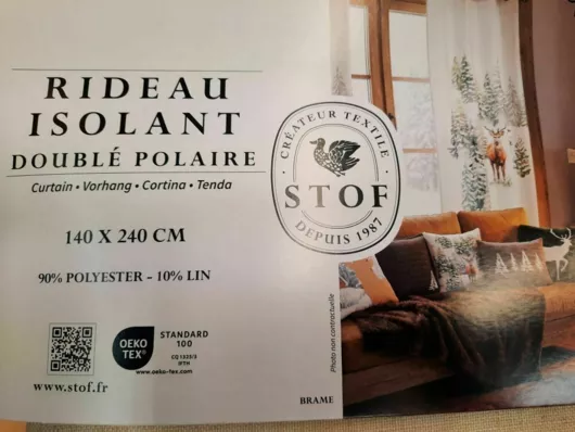 rideau isolant
