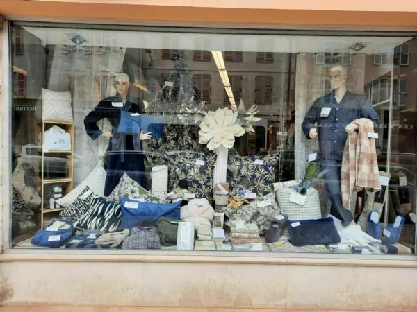 vitrine février 2025( bleu/beige)