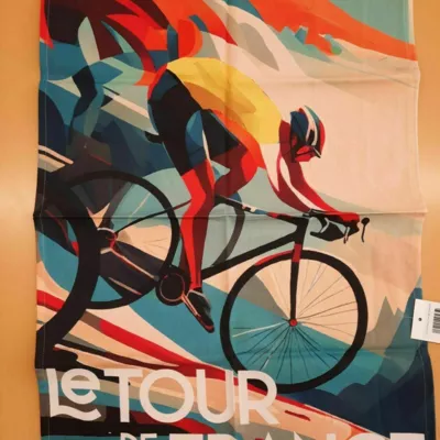 linge vaisselle coton TOUR DE FRANCE
